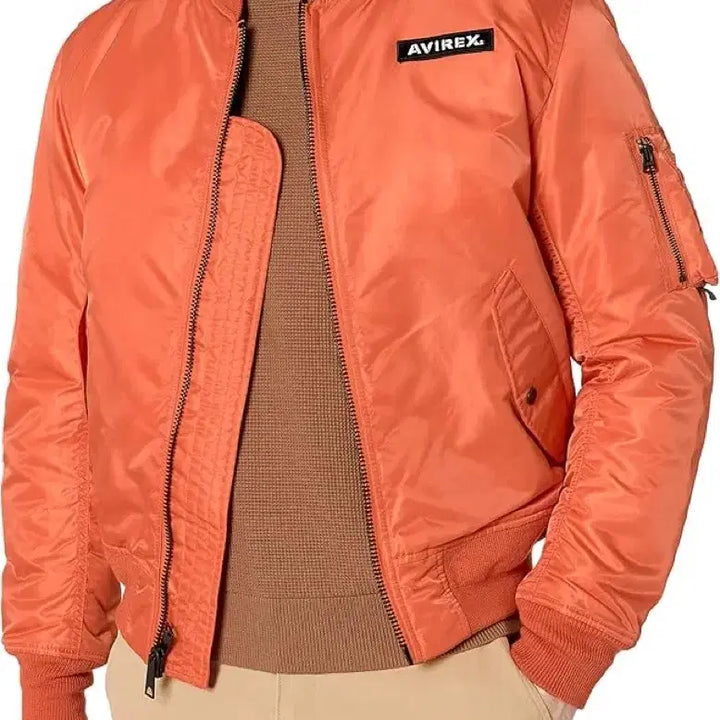 [BUNJANG] Avirex MA-1 USA Back Logo Flight Jacket / (L~XL)아비렉스 MA-1 USA 백로고 항공점퍼 플라이트자켓 마원