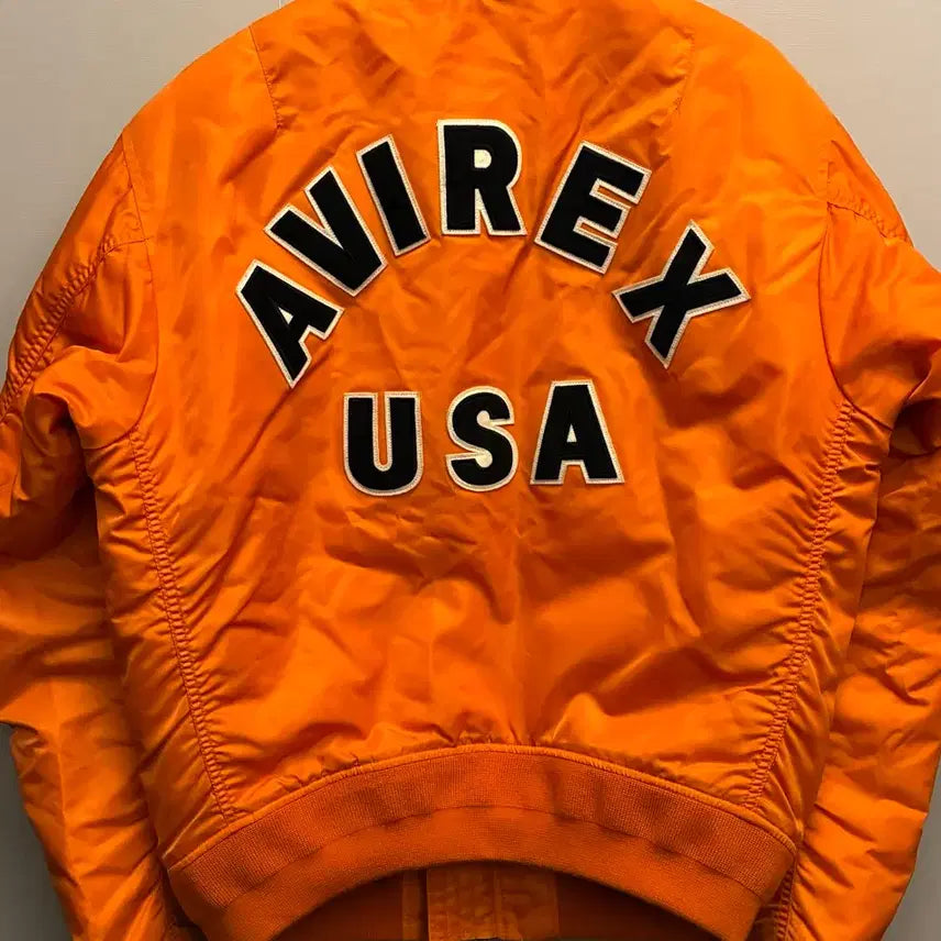 [BUNJANG] Avirex MA-1 USA Back Logo Flight Jacket / (L~XL)아비렉스 MA-1 USA 백로고 항공점퍼 플라이트자켓 마원