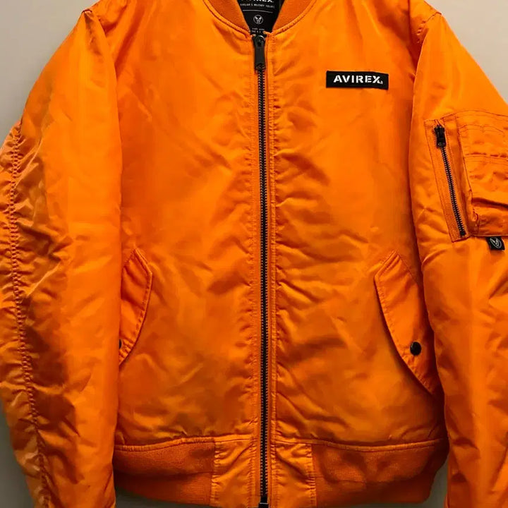 [BUNJANG] Avirex MA-1 USA Back Logo Flight Jacket / (L~XL)아비렉스 MA-1 USA 백로고 항공점퍼 플라이트자켓 마원