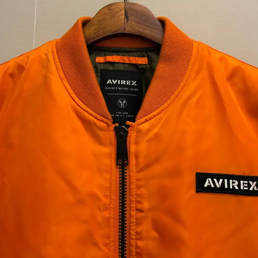 [BUNJANG] Avirex MA-1 USA Back Logo Flight Jacket / (L~XL)아비렉스 MA-1 USA 백로고 항공점퍼 플라이트자켓 마원