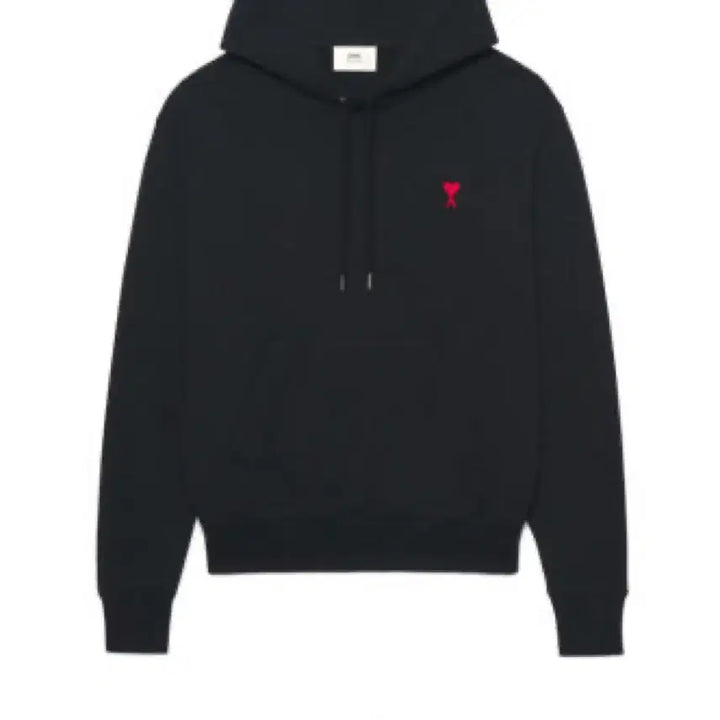[BUNJANG] Ami Hooded Sweatshirt Black / 특가 QR인증*아미 후드티 블랙 미개봉 새상품
