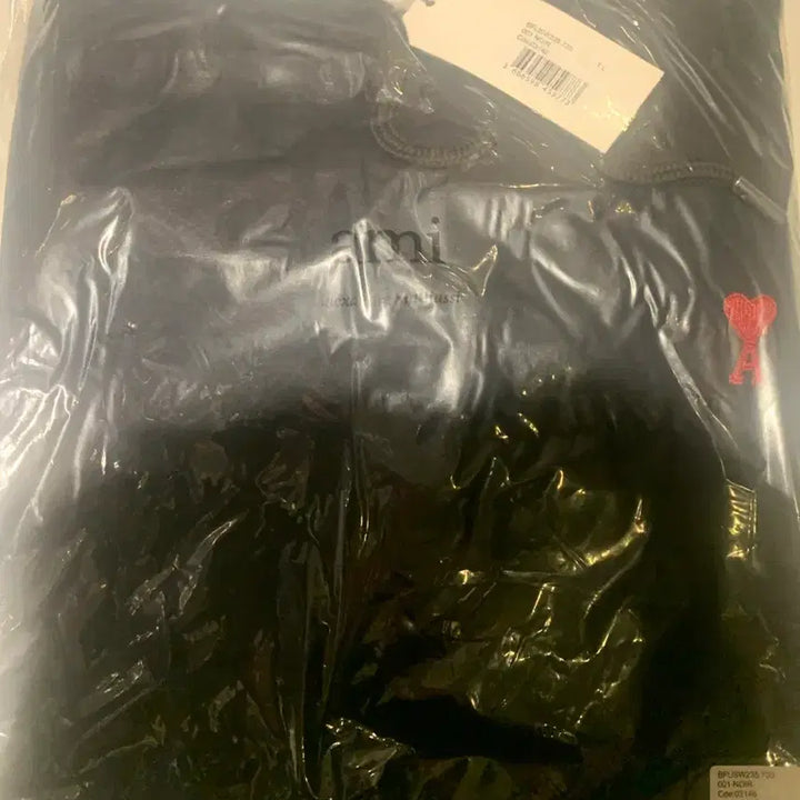 [BUNJANG] Ami Hooded Sweatshirt Black / 특가 QR인증*아미 후드티 블랙 미개봉 새상품