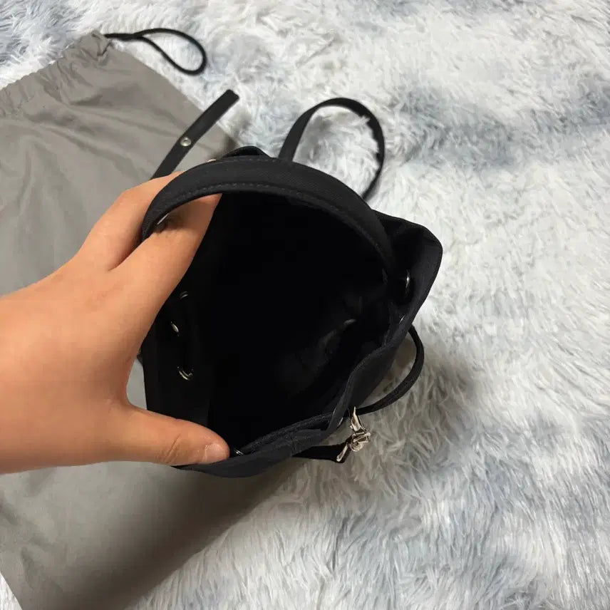 [BUNJANG] Balenciaga Black Drawstring Bag / [정품] 발랜시아가 복조리백 블랙