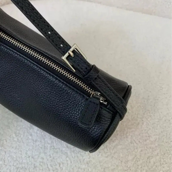 [BUNJANG] 90s Leather Mini Tote Bag / 새상품 고급 여성가방 90s 소가죽 미니 토트백