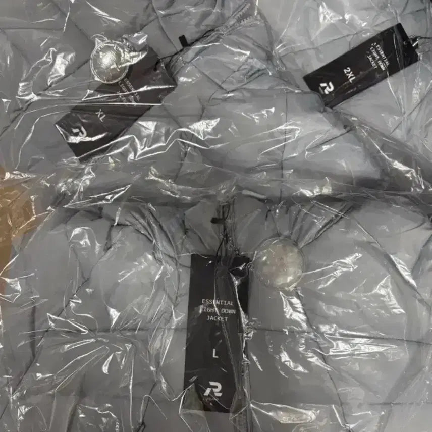 [BUNJANG] Light Blue Duck Down Lightweight Padded Jacket / 경량 패딩 덕다운 라이트블루 XL,2XL,3X사이즈 판매합니다.새상품