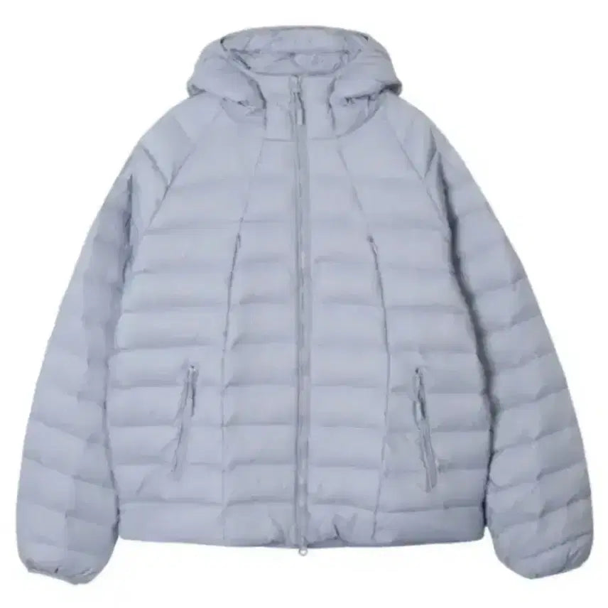 [BUNJANG] Light Blue Duck Down Lightweight Padded Jacket / 경량 패딩 덕다운 라이트블루 XL,2XL,3X사이즈 판매합니다.새상품