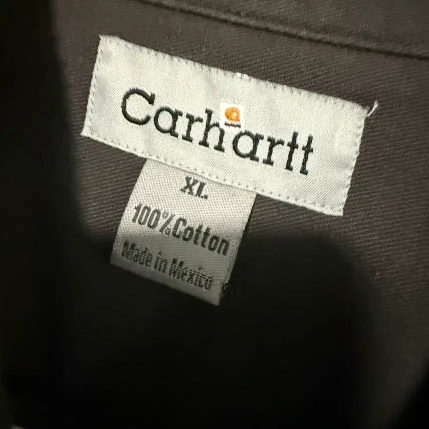 [BUNJANG] Carhartt Pocket Shirt Dark Brown XL / 칼하트 포켓 셔츠 다크브라운 xl