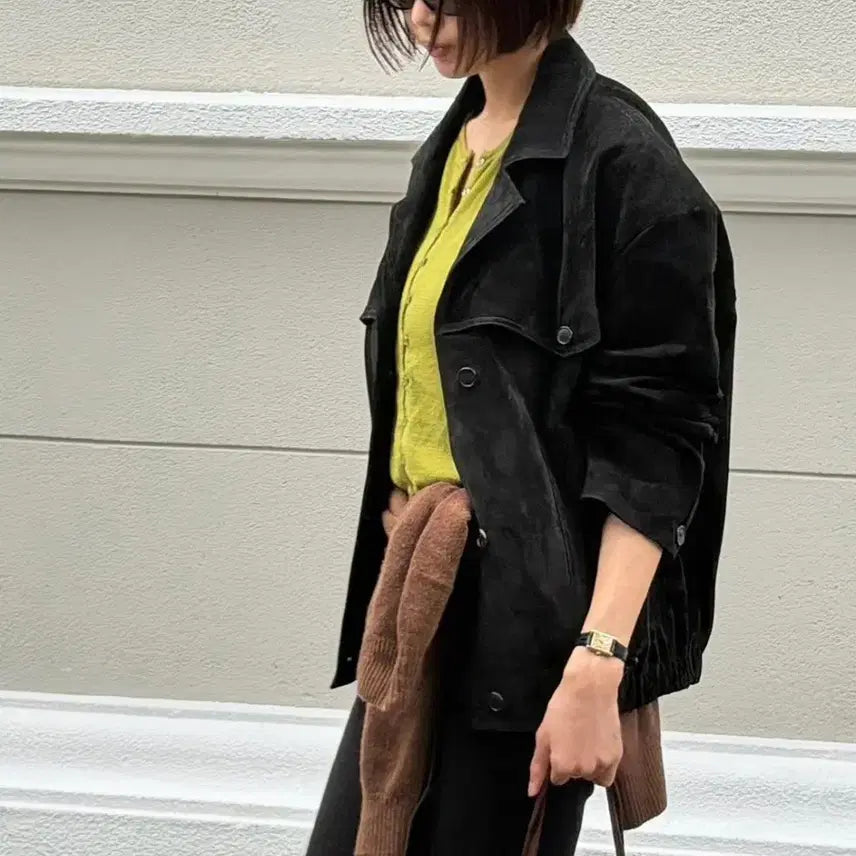 [BUNJANG] Loeuvre Suede Jacket / 루에브르 스웨이드자켓