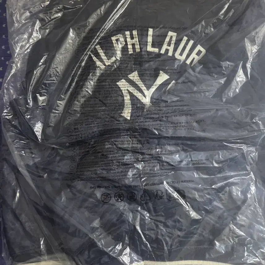 [BUNJANG] Polo Ralph Lauren Yankees Satin Varsity Jacket / [XXL] 폴로 랄프로렌 양키스 새틴 바시티 자켓