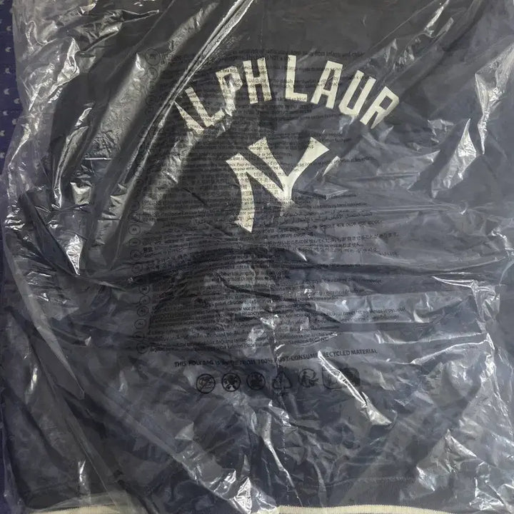 [BUNJANG] Polo Ralph Lauren Yankees Satin Varsity Jacket / [XXL] 폴로 랄프로렌 양키스 새틴 바시티 자켓