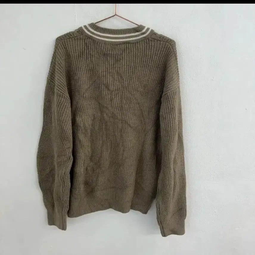 [BUNJANG] Ebbets Field V-Neck Knit Sweater S / Ebbets Field 이벳필드  브이넥 니트 스웨터 S