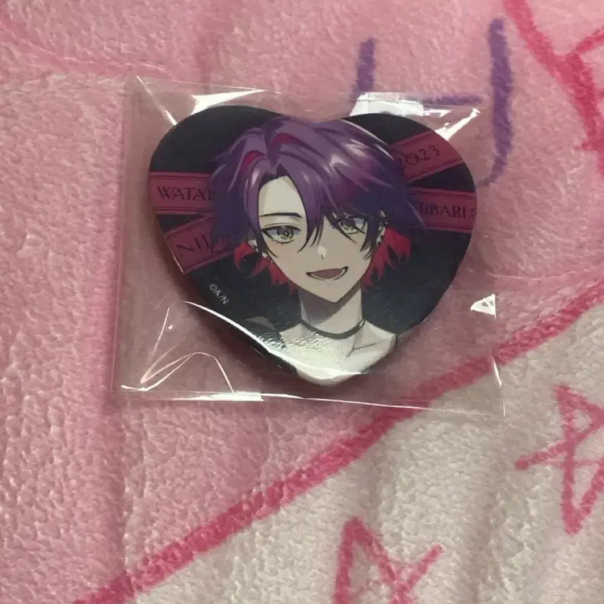 [BUNJANG] Voltection Hibari Watari Badge / 볼택션 와타라이 히바리 뱃지