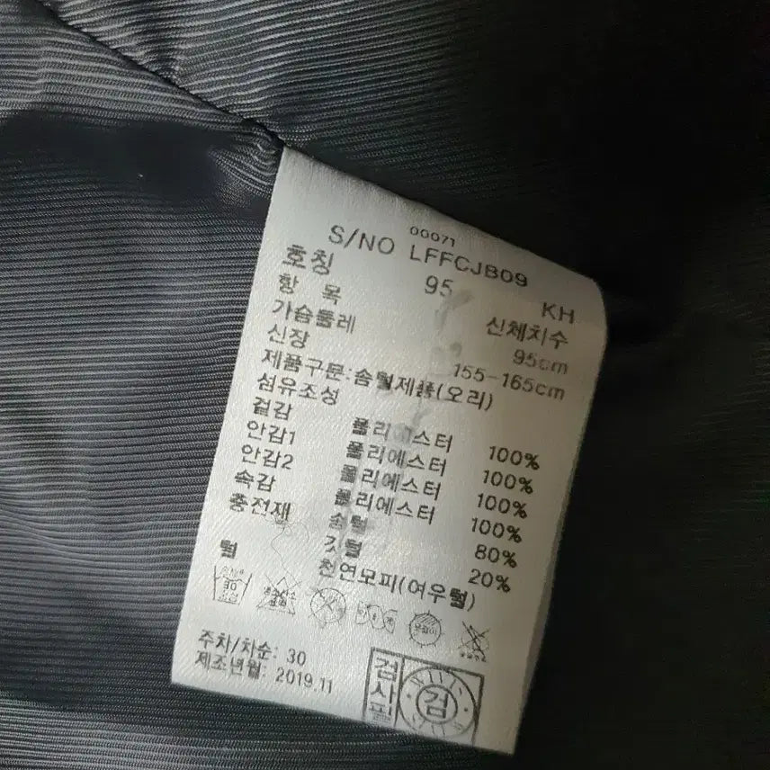 [BUNJANG] Zishen Down Feather Long Padded Jacket / 지센 덕다운 모피패딩