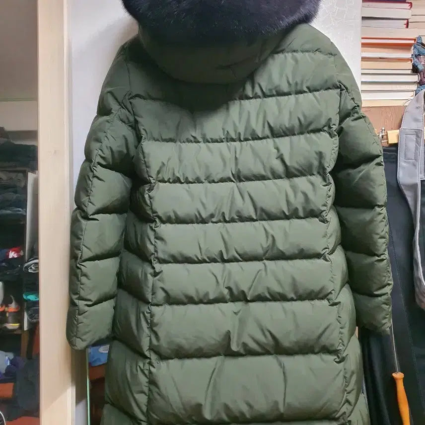 [BUNJANG] Zishen Down Feather Long Padded Jacket / 지센 덕다운 모피패딩