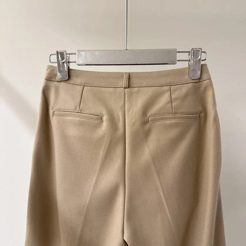 [BUNJANG] High-Waist Loose Fit Wide Slacks (B1632) / [원가이하세일] 하이웨스트 루즈핏 와이드 슬랙스 (B1632)