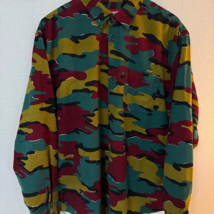 [SOLD OUT] [L]슈프림 플란넬 셔츠 카모 - 23FW