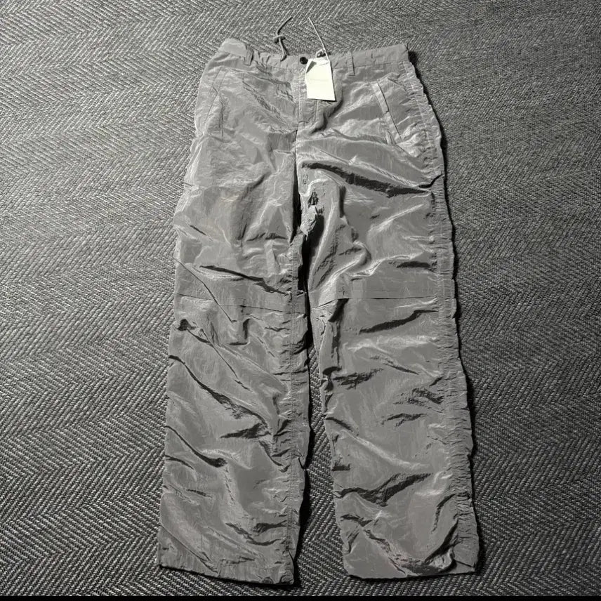 [BUNJANG] Gentle Cover Nylon Gray Pants L / Gentle cover 나일론 그레이 팬츠 L (택포)