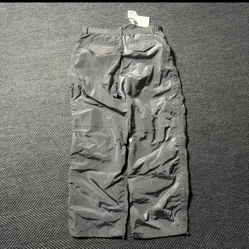 [BUNJANG] Gentle Cover Nylon Gray Pants L / Gentle cover 나일론 그레이 팬츠 L (택포)