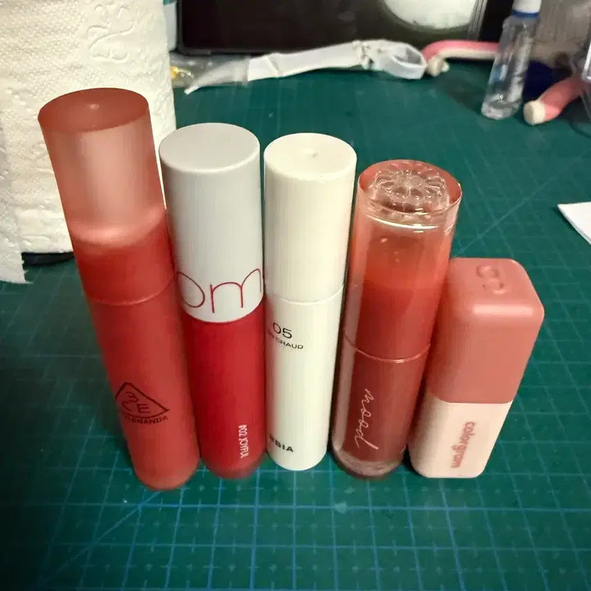 [BUNJANG] 3CE Rom&nd Bbia Peripera Colorgram Tint Bundle / 틴트 일괄 판매 쓰리씨이 롬앤 삐아 페리페라 컬러그램