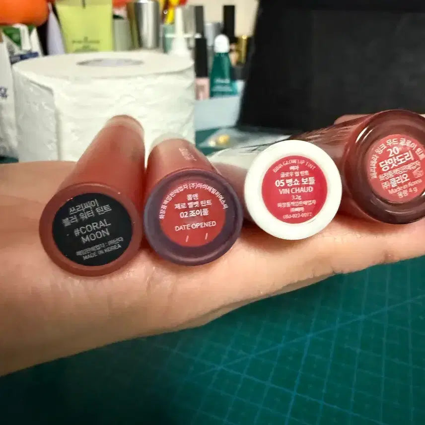 [BUNJANG] 3CE Rom&nd Bbia Peripera Colorgram Tint Bundle / 틴트 일괄 판매 쓰리씨이 롬앤 삐아 페리페라 컬러그램