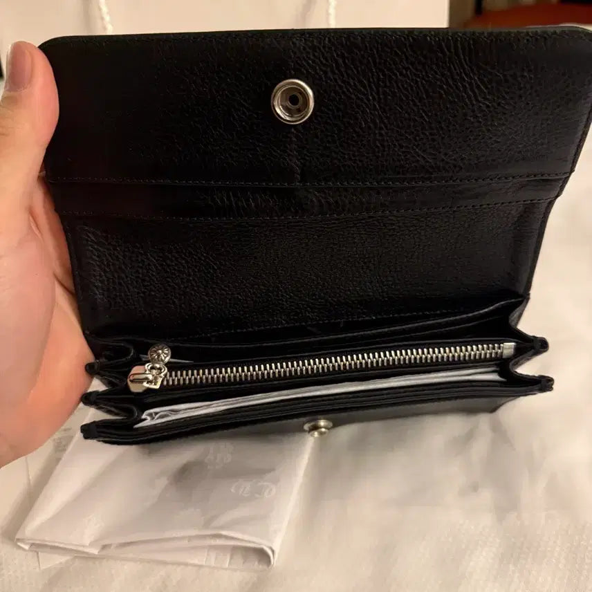 [BUNJANG] Chrome Hearts Judy One Ball Cross Leather Long Wallet / 크롬하츠 주디 원볼 크로스 레더 장지갑 풀구성 새상품 판매합니다.