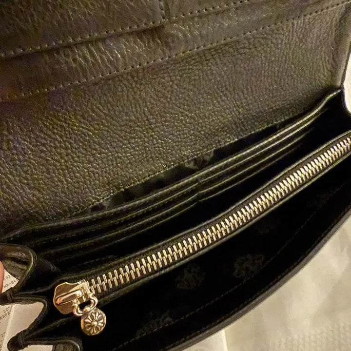 [BUNJANG] Chrome Hearts Judy One Ball Cross Leather Long Wallet / 크롬하츠 주디 원볼 크로스 레더 장지갑 풀구성 새상품 판매합니다.