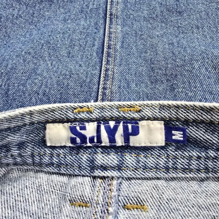 [BUNJANG] SJYP Denim Front Button Skirt / SJYP 청 데님 앞단추 스커트 (1610)