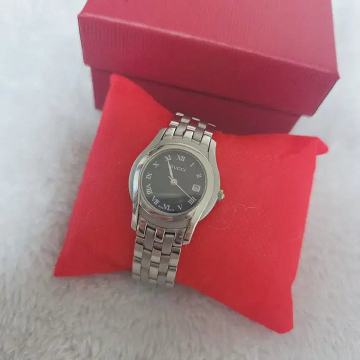 [BUNJANG] Gucci Black Circle Watch / 구찌 정품 블랙써클 5500 명품시계택포