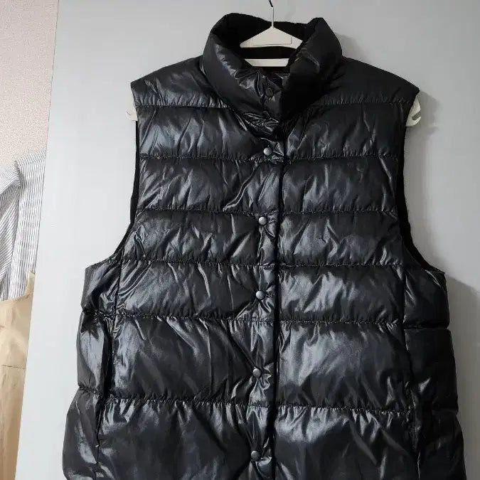 [BUNJANG] Black Padded Vest / 블랙 패딩 조끼 베스트