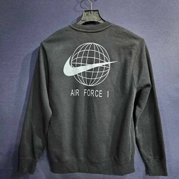 [SOLD OUT] 나이키 프린팅 블랙차콜 남성 95 기모 맨투맨