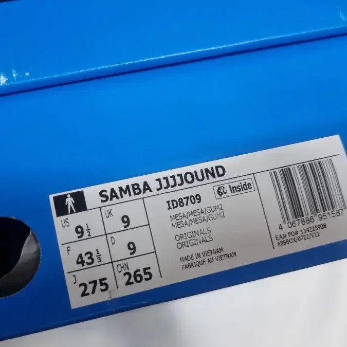 [BUNJANG] Adidas Zound Samba Mesa Sneakers / 아디다스 자운드 삼바 메사 275