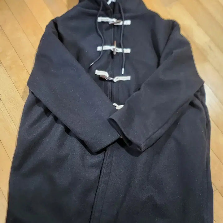 [BUNJANG] Branddoo Duffle Coat / (세일) 브랜드두 떡볶이코트 후드 더플코트 남성 블랙