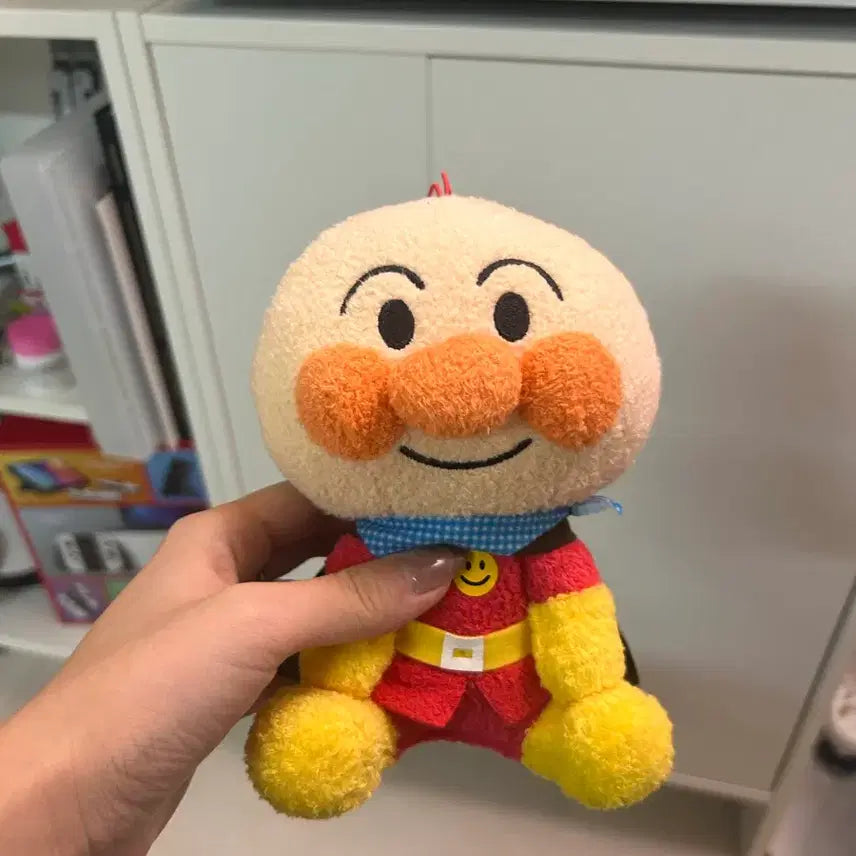 [BUNJANG] Vintage Hoppangman Doll / 호빵맨 고전 인형