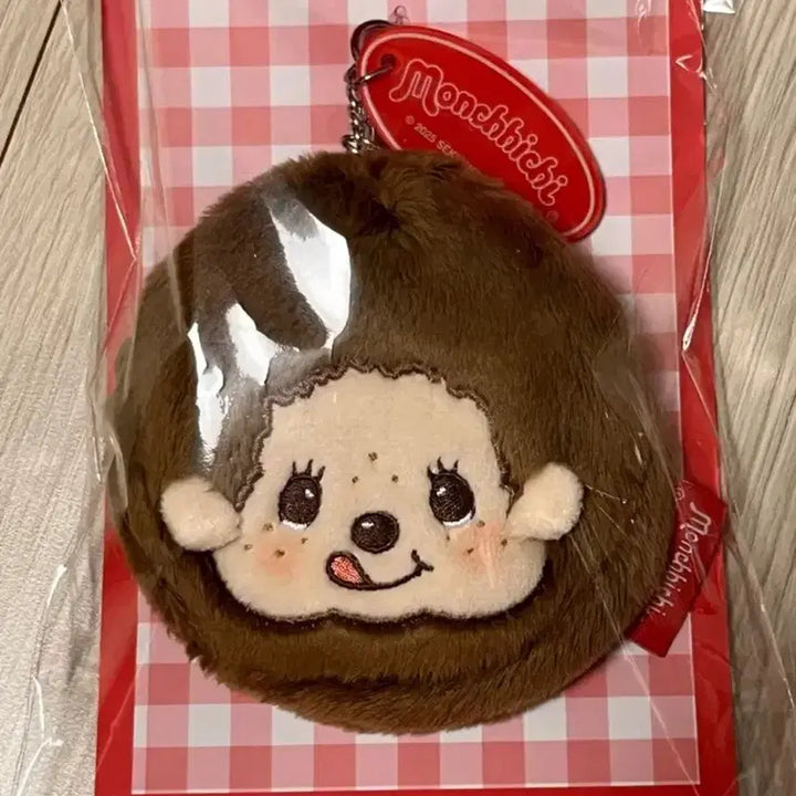 [BUNJANG] Monchhichi Face Coin Purse Keyring / 몬치치 얼굴 동전지갑 키링 새상품