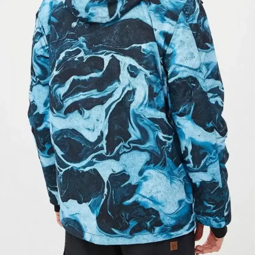[BUNJANG] Quiksilver Mission Print Ski Jacket / 퀵실버 미션 프린트 스키 자켓 보드 자켓