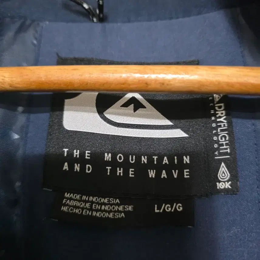 [BUNJANG] Quiksilver Mission Print Ski Jacket / 퀵실버 미션 프린트 스키 자켓 보드 자켓