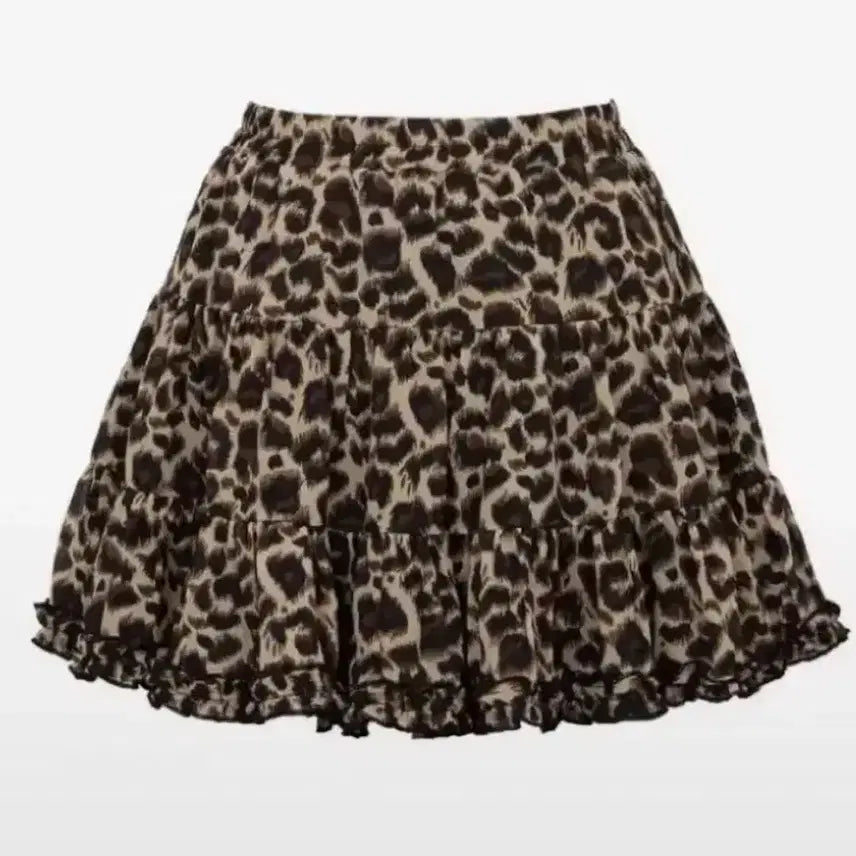 [BUNJANG] Le Sserafim Leopard Tutu Dress - New / 러프넥 튜튜 레오파드 새상품