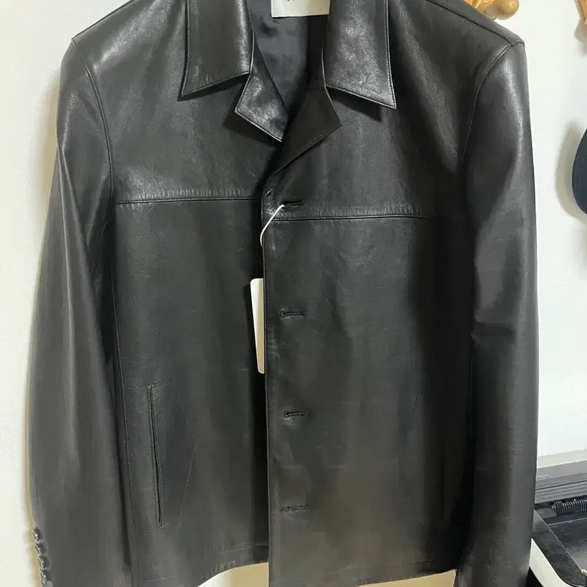 [BUNJANG] Toniq Week Leather Jacket / 25FW 토니웩 레더 자켓