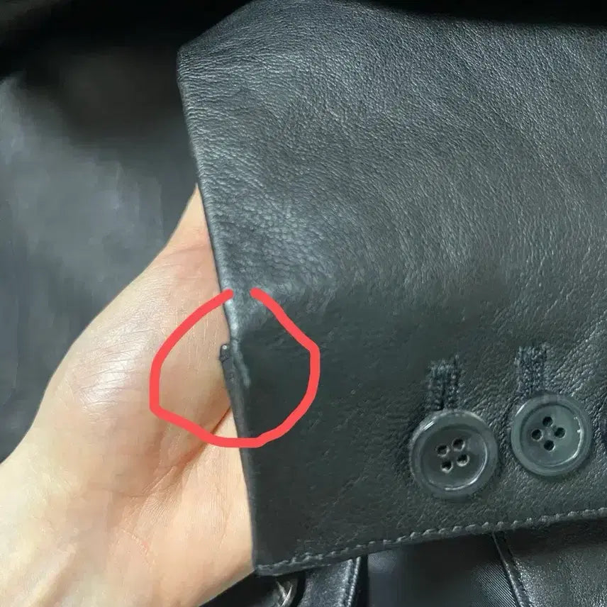 [BUNJANG] Toniq Week Leather Jacket / 25FW 토니웩 레더 자켓