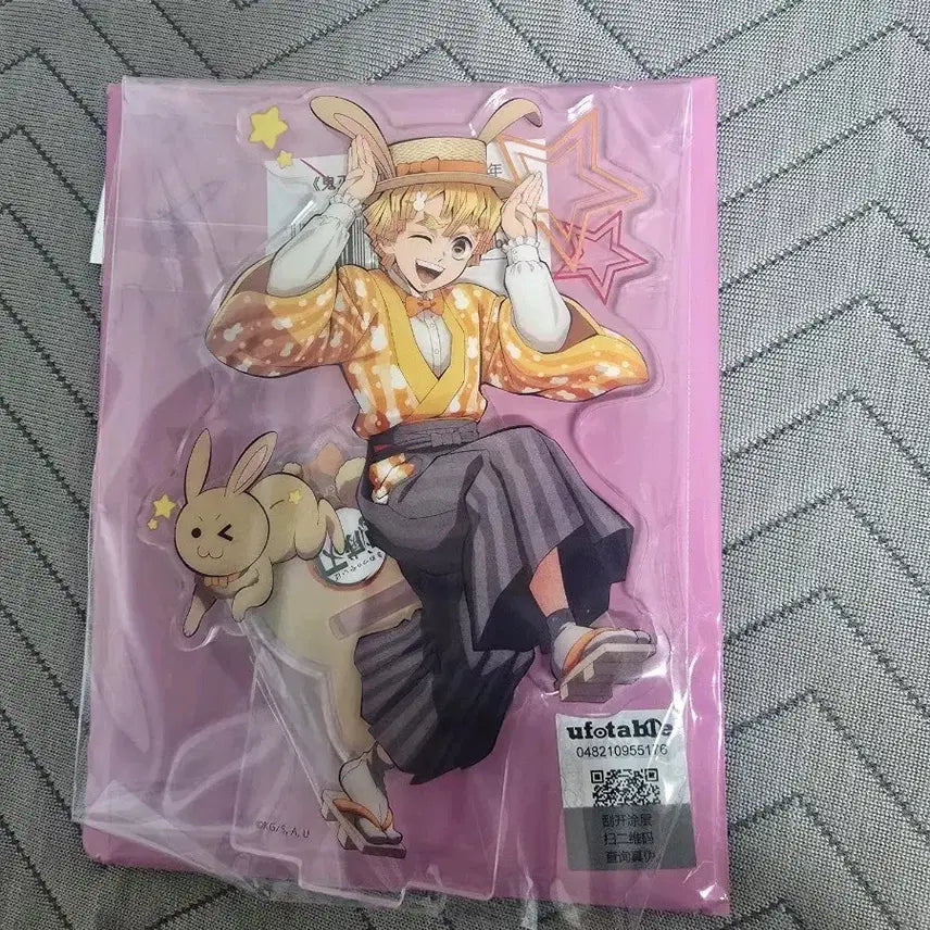 [BUNJANG] Demon Slayer Zenitsu Acrylic Stand / 귀멸의 칼날 토끼해 아크릴스탠드 젠이츠
