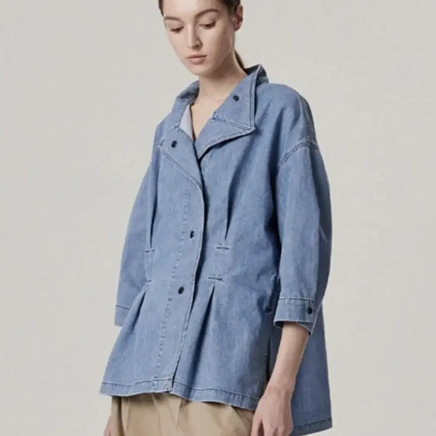 [BUNJANG] Time Belted Denim Jacket / 타임 벨티드청자켓
