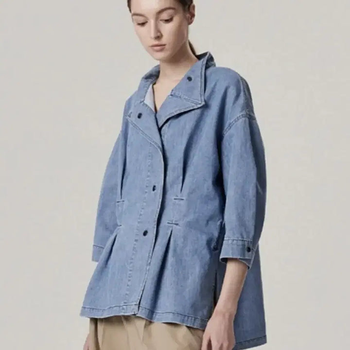 [BUNJANG] Time Belted Denim Jacket / 타임 벨티드청자켓