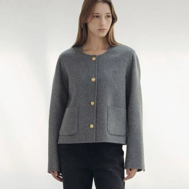 [BUNJANG] Venueet Virgin Wool Bliss Jacket / 베뉴엣 버진울 블리스자켓 새상품