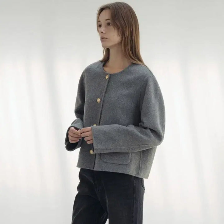 [BUNJANG] Venueet Virgin Wool Bliss Jacket / 베뉴엣 버진울 블리스자켓 새상품