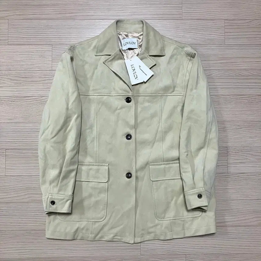 [BUNJANG] LovLov Suede Single Jacket / [새상품] 로브로브 스웨이드 자켓 LovLov