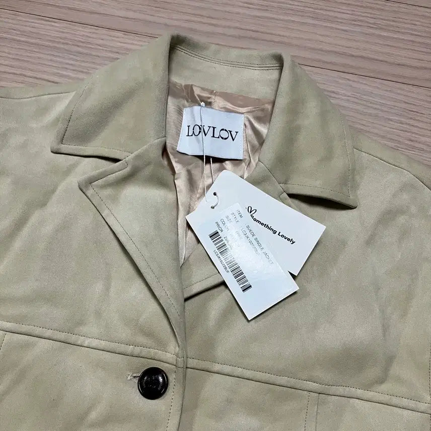 [BUNJANG] LovLov Suede Single Jacket / [새상품] 로브로브 스웨이드 자켓 LovLov