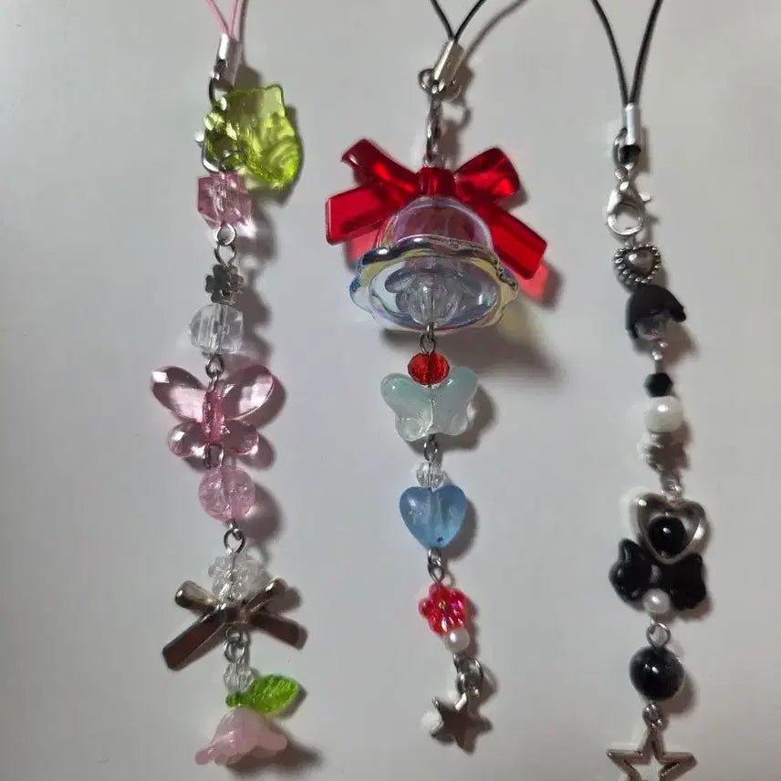 [BUNJANG] Beaded Keychain and Bookmark / 비즈키링. 책갈피할인