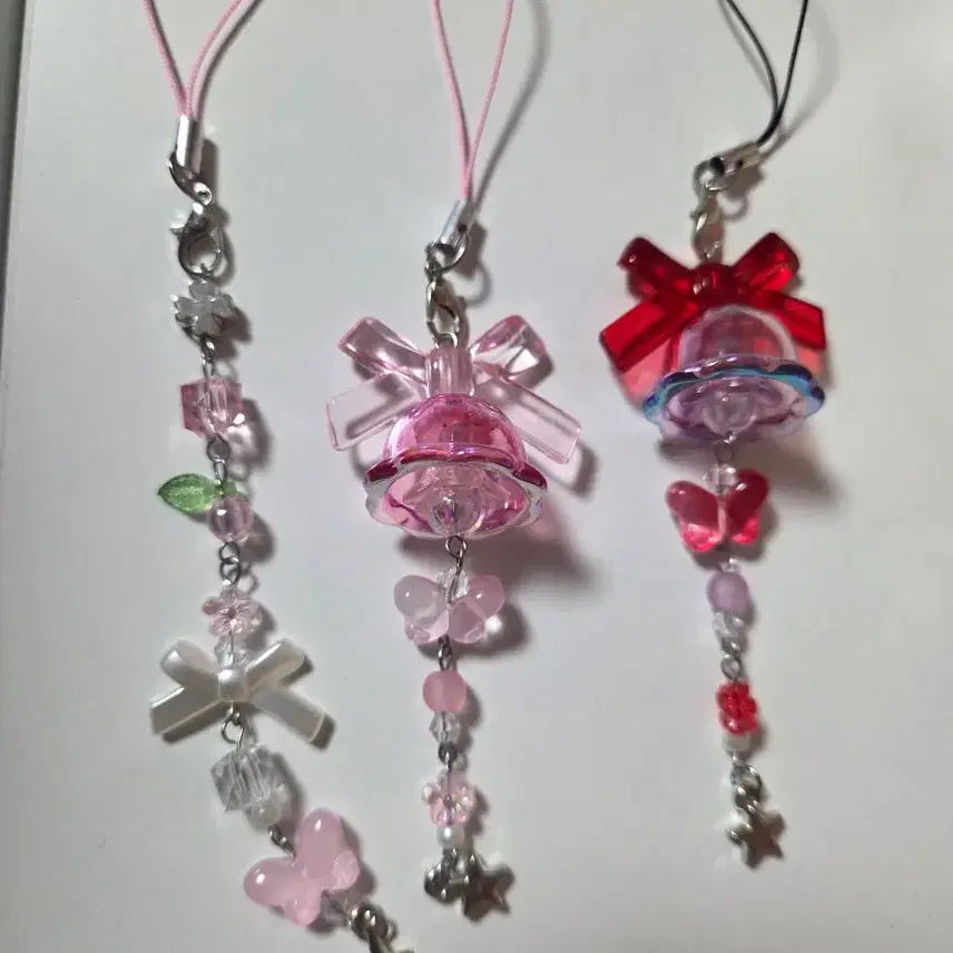 [BUNJANG] Beaded Keychain and Bookmark / 비즈키링. 책갈피할인