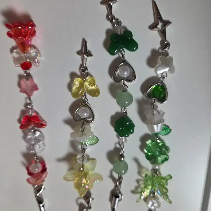 [BUNJANG] Beaded Keychain and Bookmark / 비즈키링. 책갈피할인