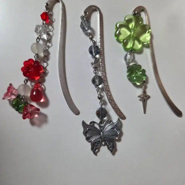 [BUNJANG] Beaded Keychain and Bookmark / 비즈키링. 책갈피할인